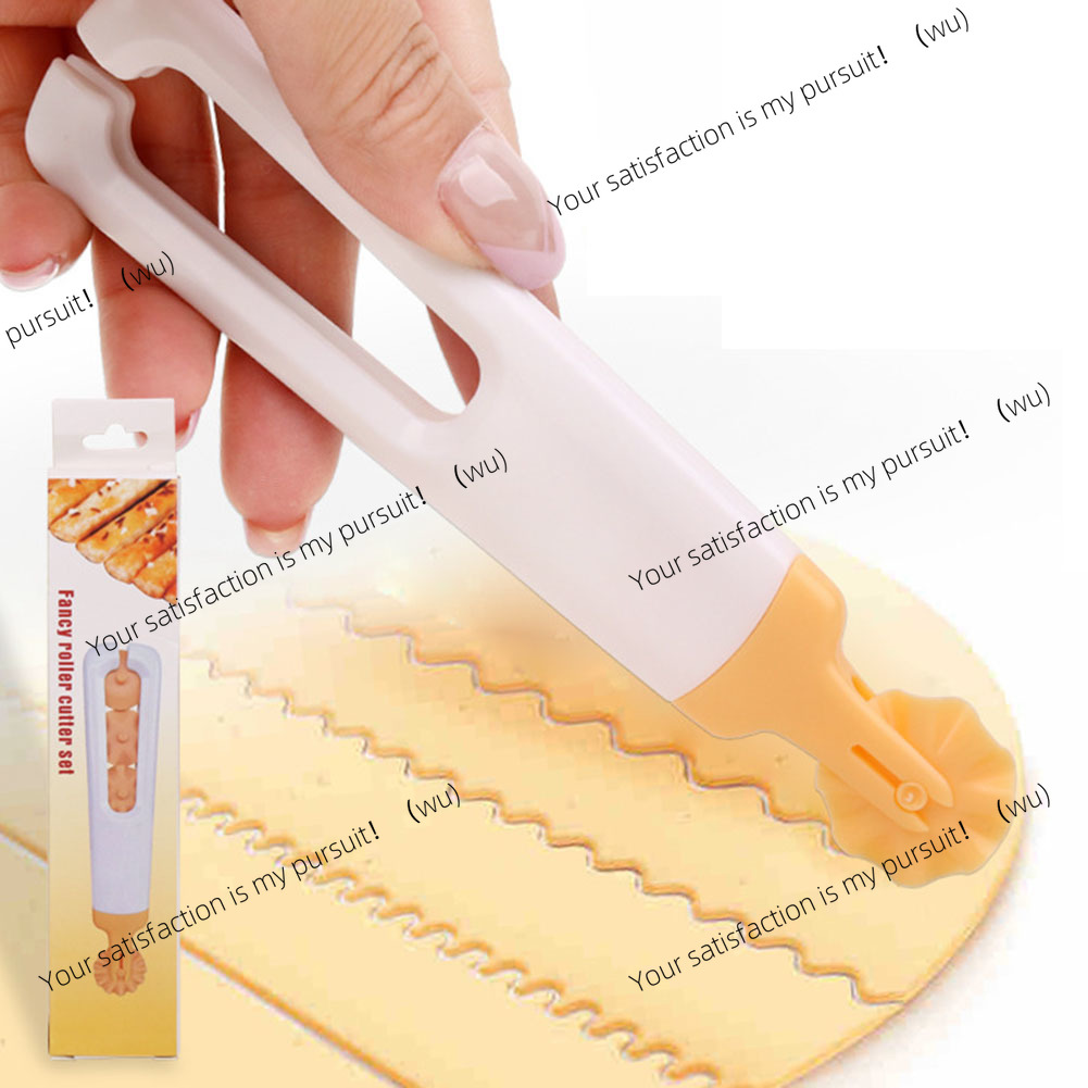 Kitchen Roller Baking - เครื่องมือแบ่งแป้งพลาสติกแบบล้อดึงตาข่าย สำหรับทำพิซซ่า ขนมอบ ลูกเต๋าแป้ง เครื่องตัดแป้งสำหรับทำขนมในครัว