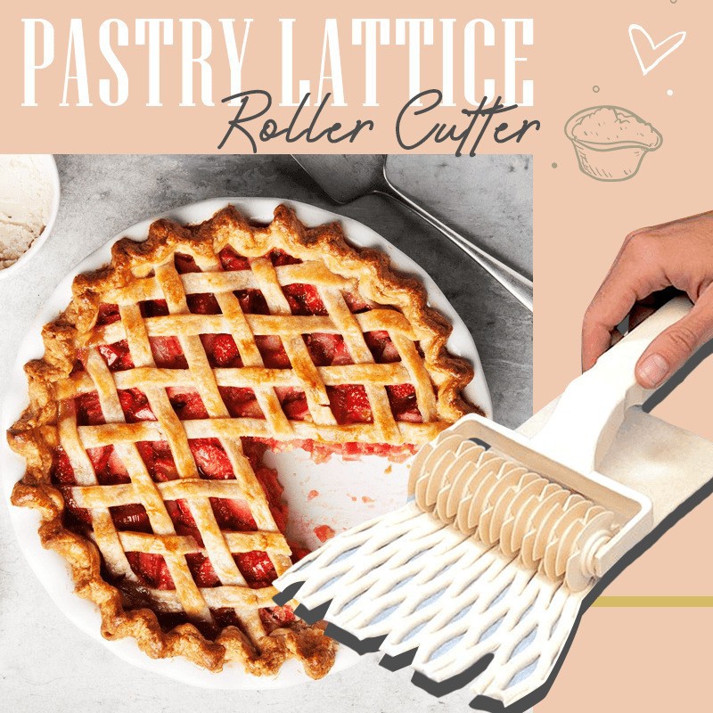 Kitchen Roller Baking - 1 PC,Pastry Lattice Roller CUTTER,พาย Pastry