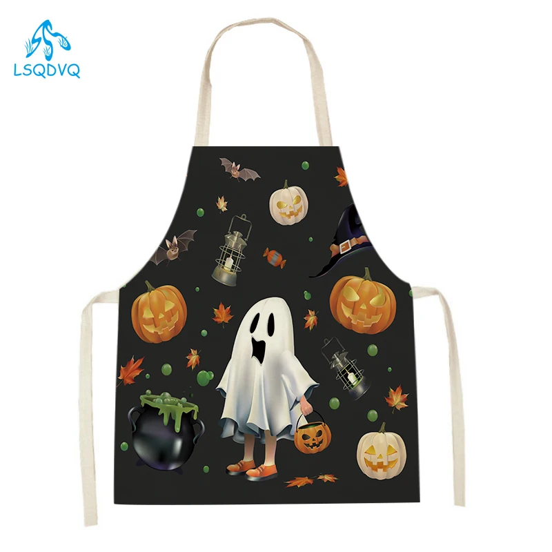 รูปแบบแม่มดฟักทองฮาโลวีนผ้ากัน - Kitchen Witch Baking บทวิจารณ์และราคา