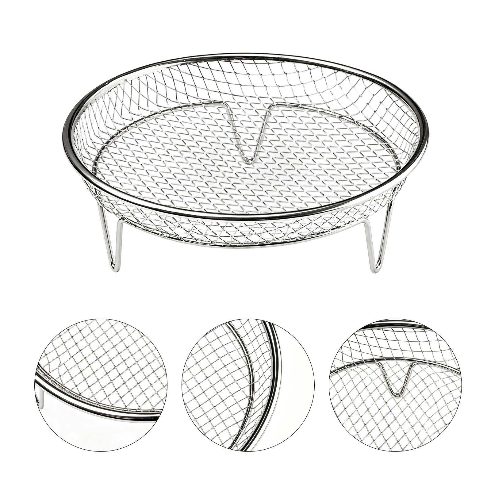ตะกร้าหม้อทอดไร้น้ำมันแบบวางซ้ - Kitchen Baking Rack บทวิจารณ์และราคา