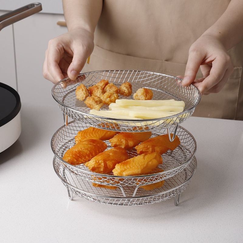 ตะแกรงสแตนเลส 304 แบบ 3 ชั้น ว - Kitchen Baking Rack บทวิจารณ์และราคา