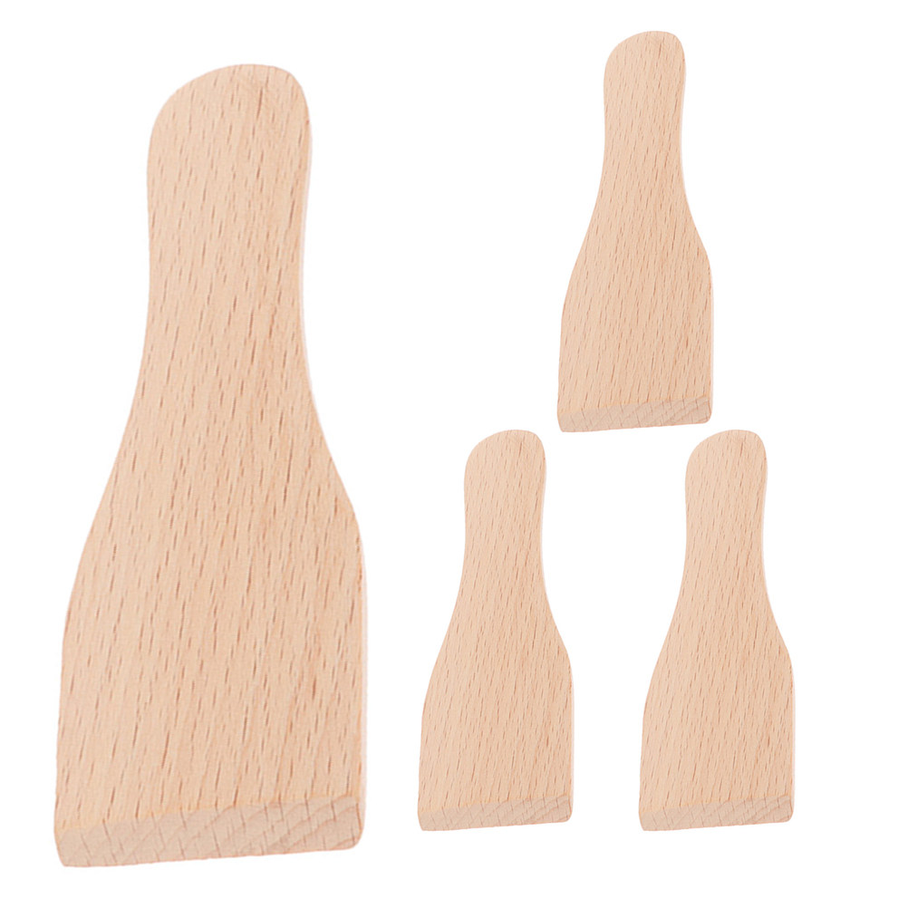 ชุดไม้พายทำขนม 4 ชิ้น ไม้พายขู - Baking Kitchen Set บทวิจารณ์และราคา