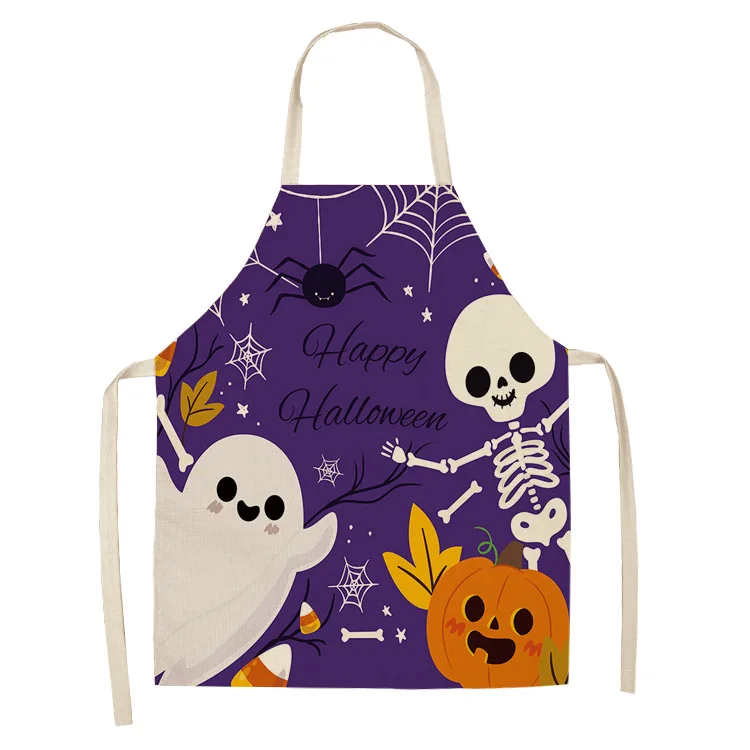 ผ้ากันเปื้อนลายแม่มดฟักทองฮาโล - Kitchen Witch Baking บทวิจารณ์และราคา
